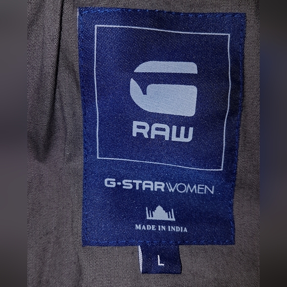 G-STAR RAW Lara Cropped Biker Jacket (Lambskin Leather) - Picture 8 of 10